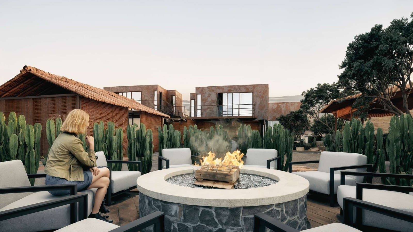 The Fire-pit Terrace