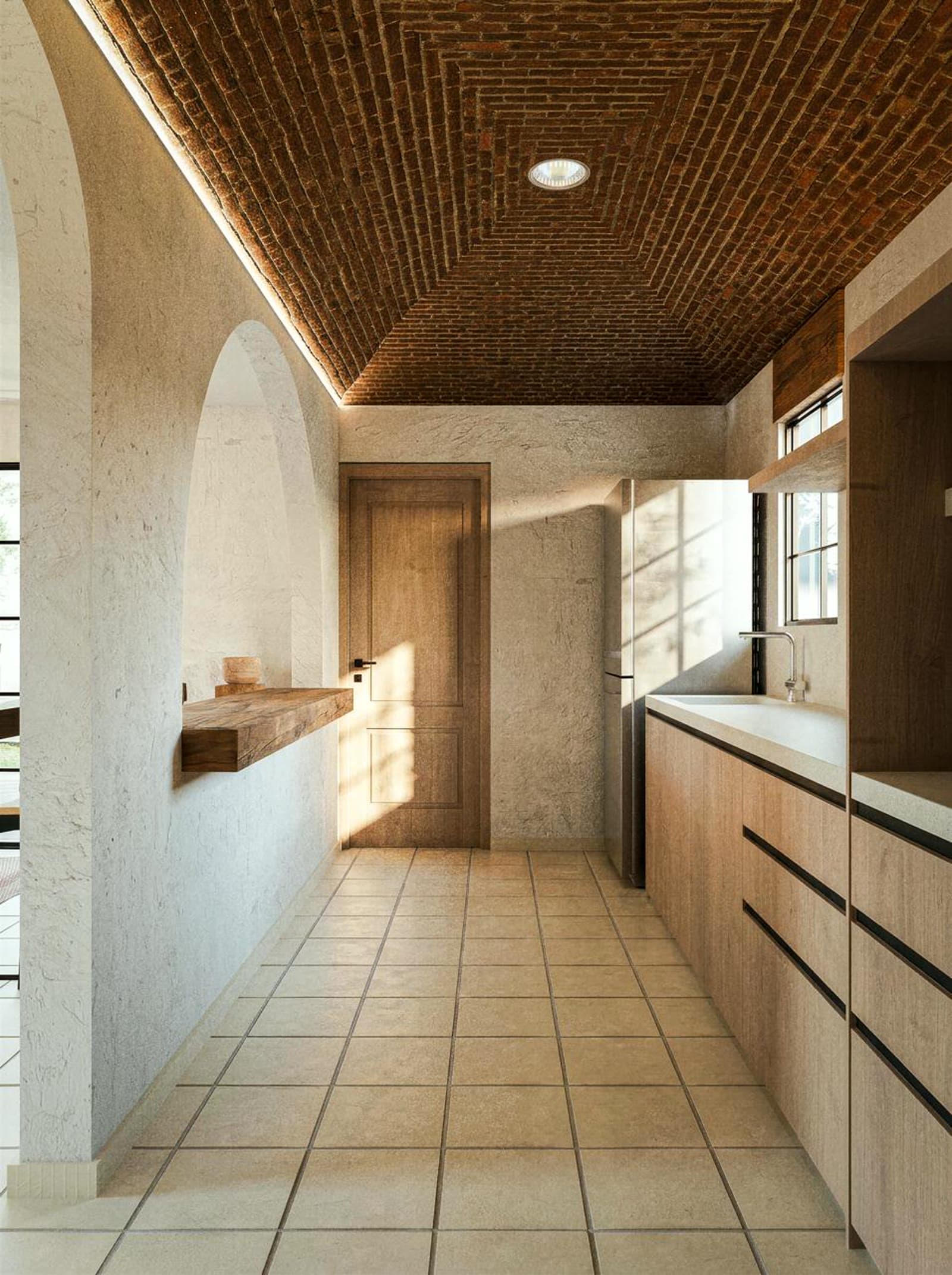 The kitchen