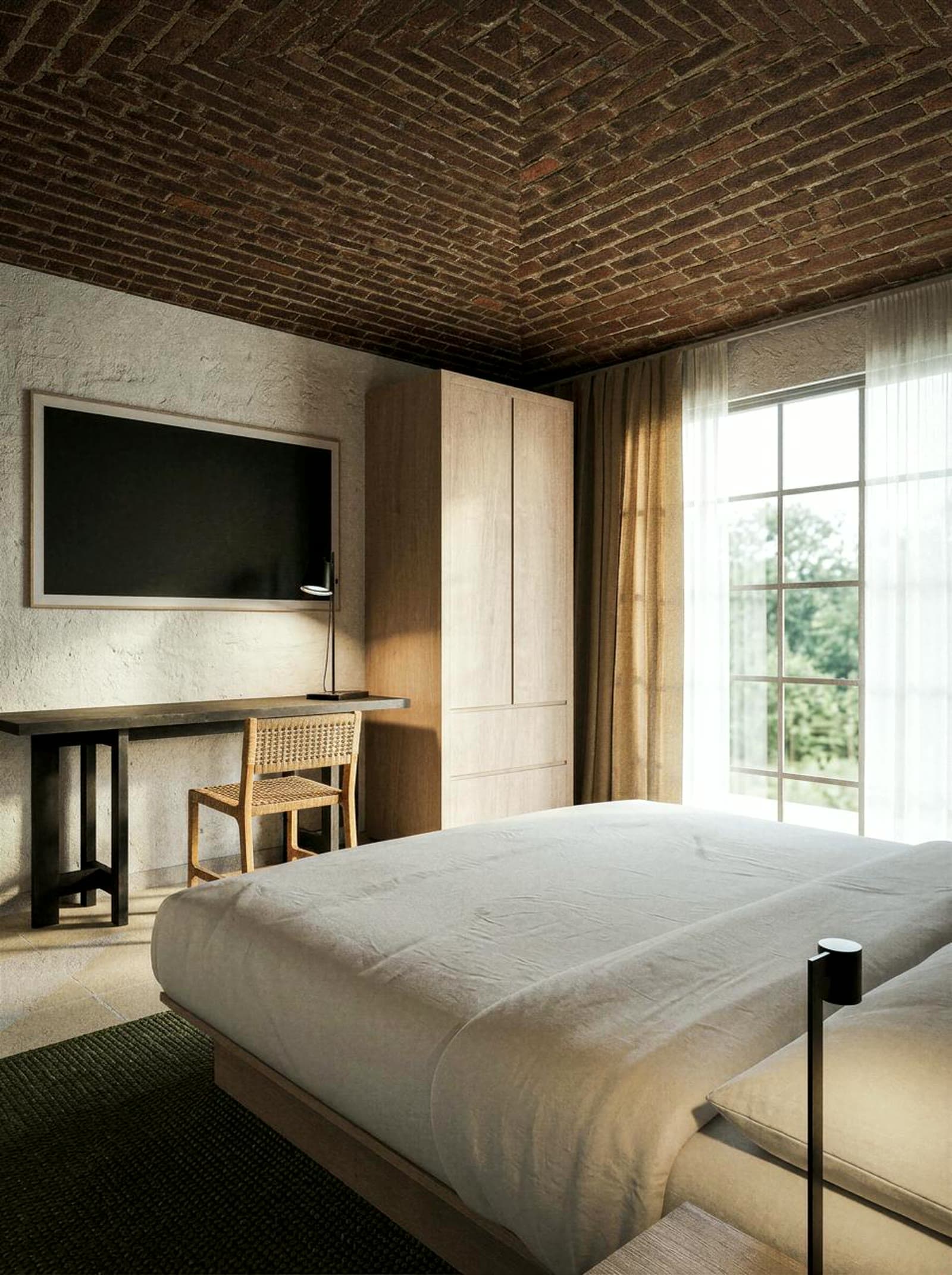 The bedroom